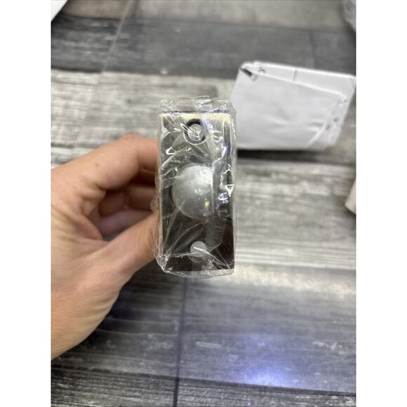 Satin Nickel Grip Handle And Ball Knob Door Handle, Onward Hardware Door {123} - Picture 9 of 12